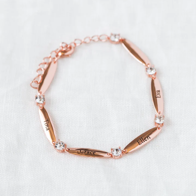 Personalisiertes Armband mit Gravur