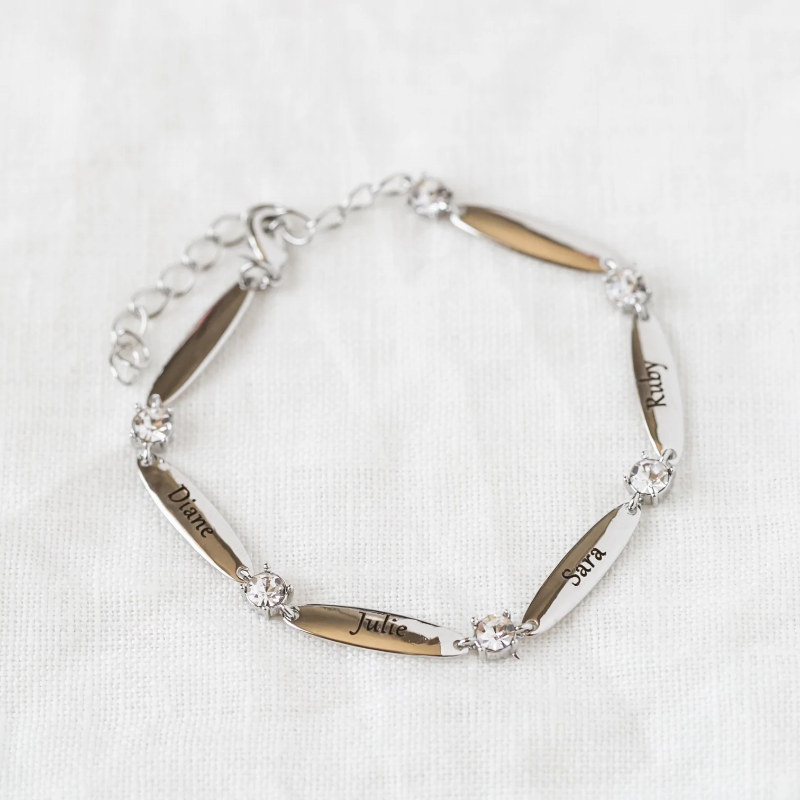 Personalisiertes Armband mit Gravur
