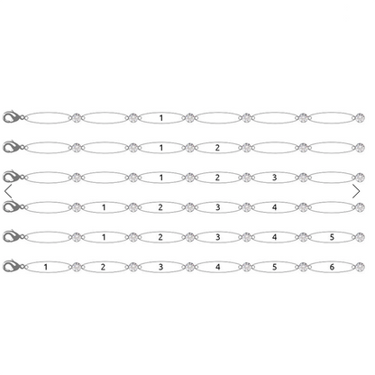 Personlig armbånd med gravering